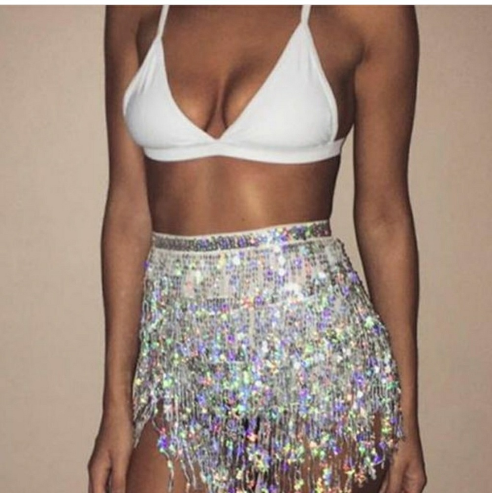 Sequins skirt